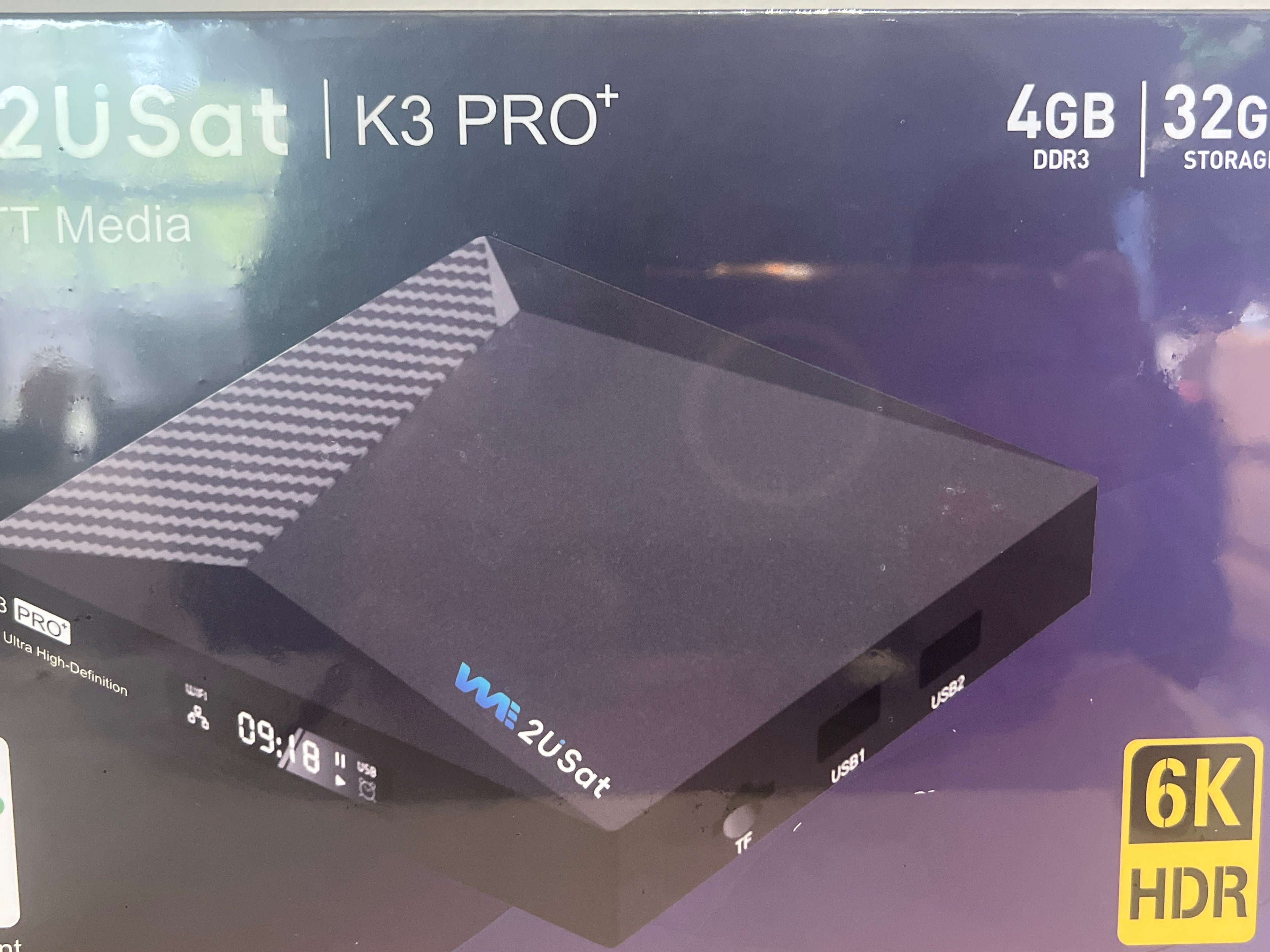 We 2u Sat K3 PRO +