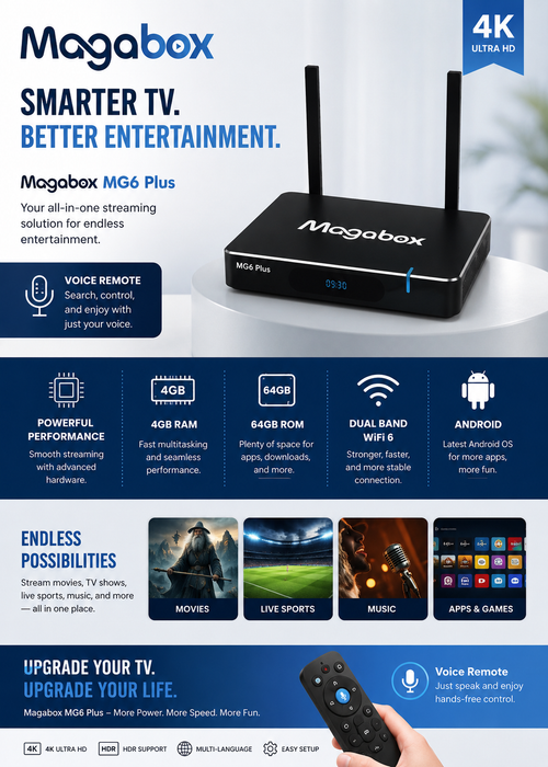 MAGABOX MG6 PLUS