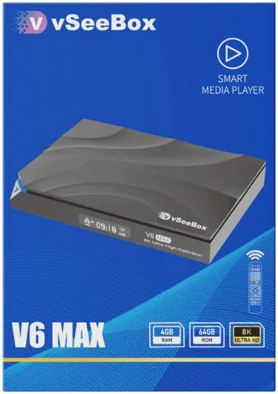 Vseebox V6MAX / Free Mini Wireless Backlit Keyboard