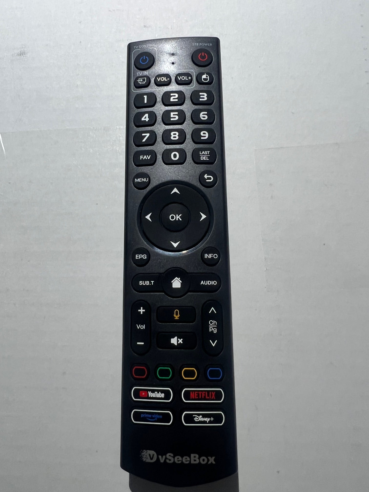 vSeebox BackLit Remote